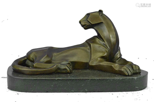 H.Moore Mountain Lion Figurine