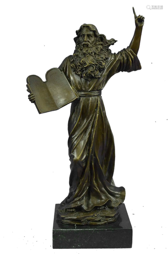 Milo Moses 10 Commandment Bronze