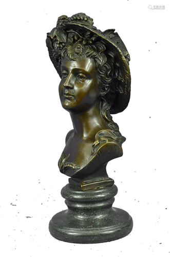 Art Nouveau Sexy Nude Bronze