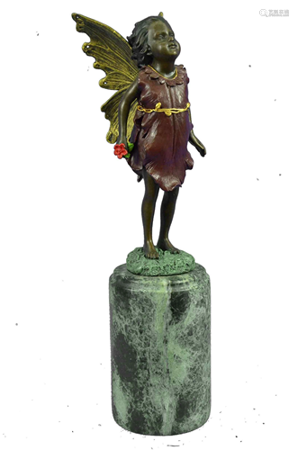 Milo Fairy Bronze Sculpture