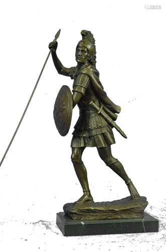 Drouot Roman Solider Bronze