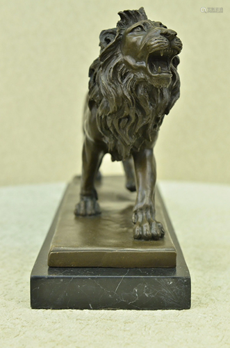 Barye Lion King of the Jungle Sculpture