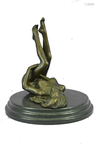 Mavchi Erotic Woman Bronze