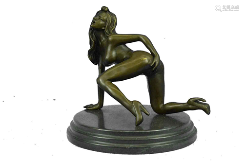 Mavchi Erotic Nude Woman bronze