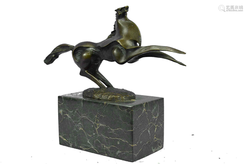 Milo Abstract Horse Bronze Sculpture