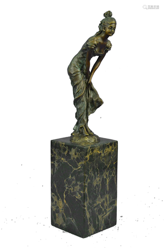 Milo Elegant Women Bookend Bronze