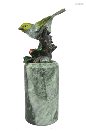 Milo Canary Bird Bronze Sculpture