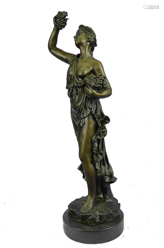 A.Moreau Greek Goddess Bronze