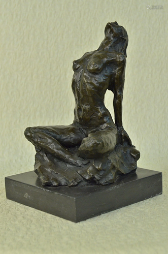 Aldo Vitaleh Abstract Nude Sculpture