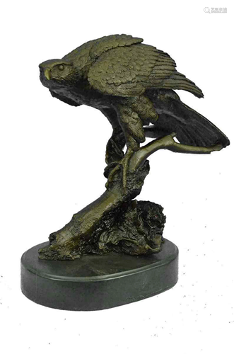 Barye Eagle Bronze Sculpture