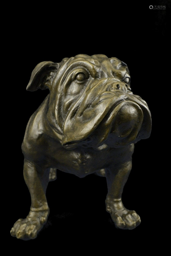 William English Bulldog Bronze