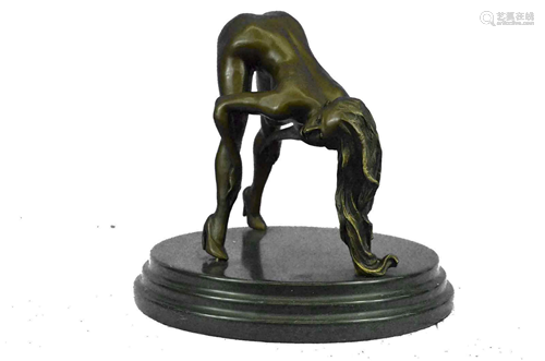 Mavchi Nude Woman Bronze Sculpture