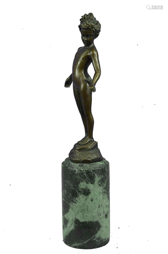 Moreau Nude Art Deco Figurine