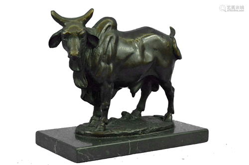 Juno Bronze Bull Sculpture