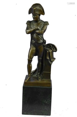 Napoleon Bonaparte Military Bronze Statue Figurine