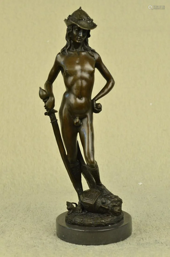 Donatella David Nude Bronze Sculpture