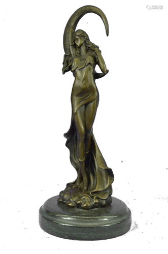 Moreau Venus Under the Moon Bronze