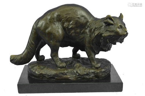 Jonchery Persian Cat Bronze Statue