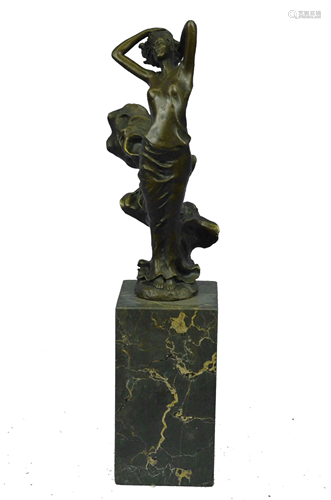 J.Erte Flair Bronze Statue