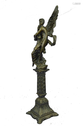 19' Male Angel Bronze Statue