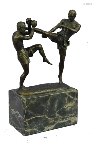 Milo Boker's Fighting Bronze