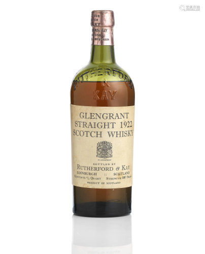 Glen Grant Straight 1922 Scotch Whisky