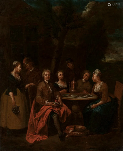 English or Dutch school; around 1730. 