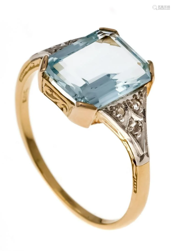 Aquamarine ring GG/WG 585/000