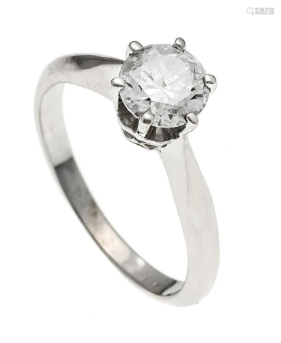 Brilliant ring WG 585/000 with