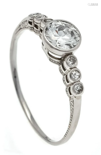 Art Deco old cut diamond ring