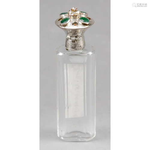 Perfume flacon with neck and s
