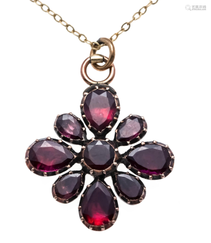 Garnet pendant GG 375/000 unst