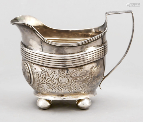 Cream jug, England, 1808, Lond