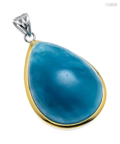 Aquamarine pendant silver 925/