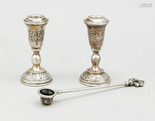 Pair of candlesticks, Israel,