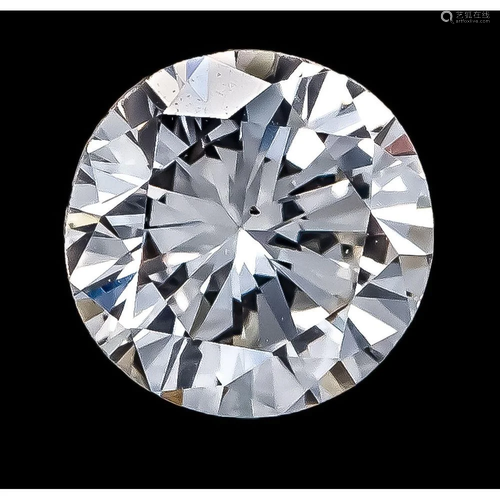 Brilliant 0.48 ct W/SI1, 5.14