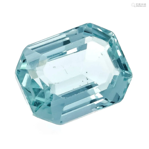 Aquamarine 4.61 ct, emerald cu