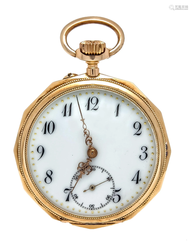 open gentleman's pocket watch,