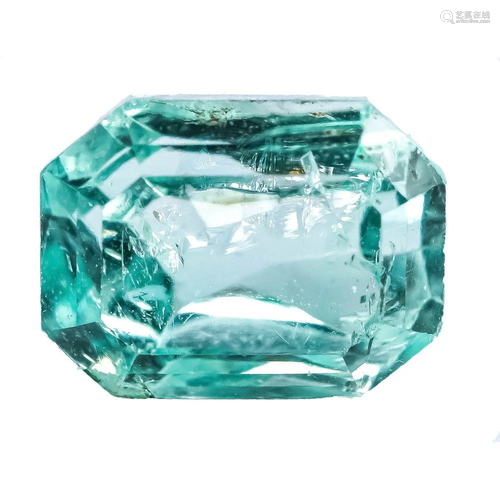 Emerald 2.61 ct, emerald cut v