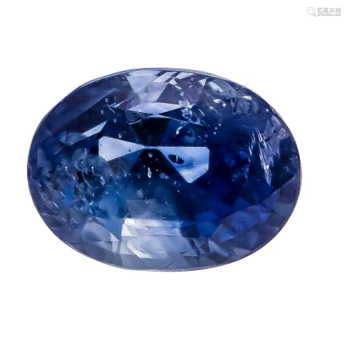 Sapphire 2.52 ct, oval faceted