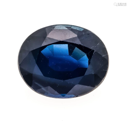 Sapphire 3.64 ct, oval faceted