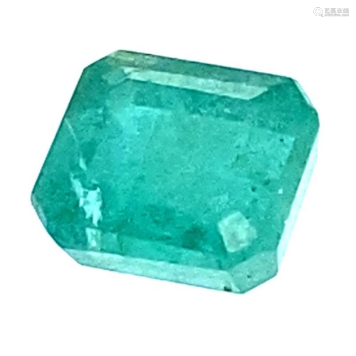 Emerald 1.47 ct, oval faceted,