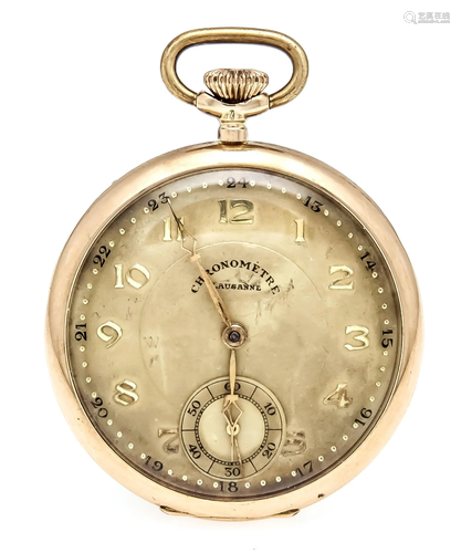 open men's pocket watch, marke