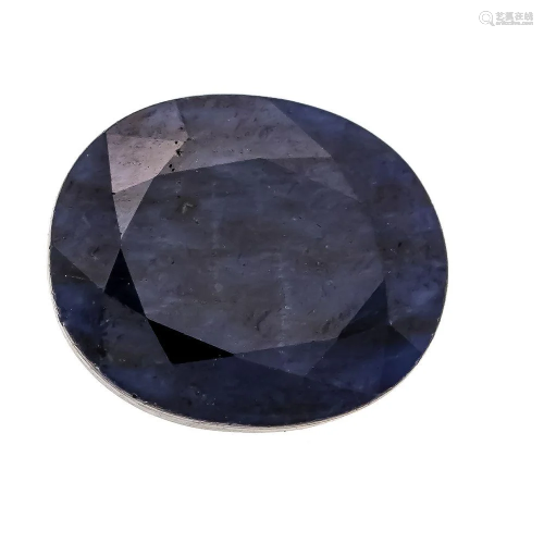 Sapphire 9.24 ct, oval faceted