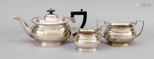 Three-piece tea centerpiece, E