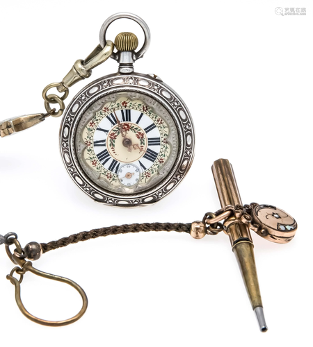 open ladies pocket watch alpin