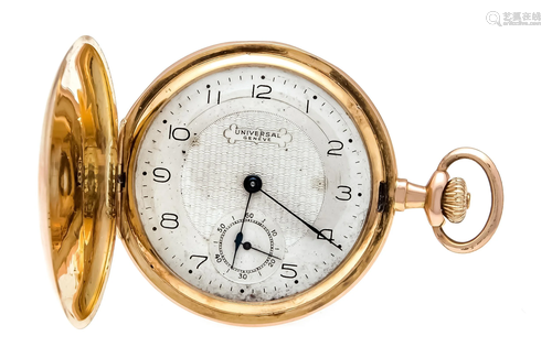 Jumping lid pocket watch men,