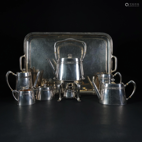 An Austro-Hungarian tea and coffee service, 19th