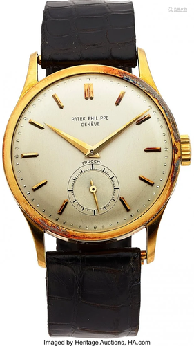 54081: Patek Philippe, An Extremely Fine Large 18k Gold