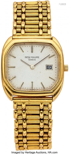 54062: Patek Philippe, Lady's 18k Gold Wristwatch, Ref.